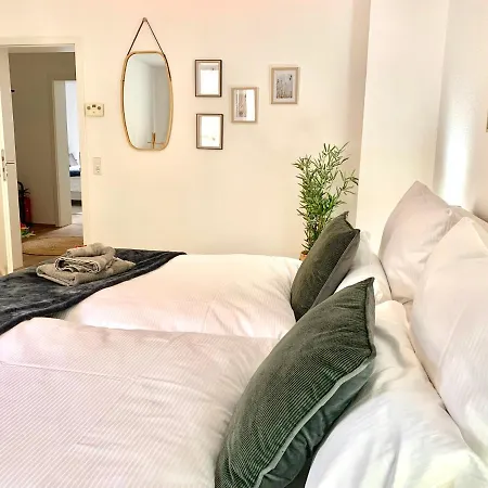 Appartement Bright & For 4 Incl Workspace