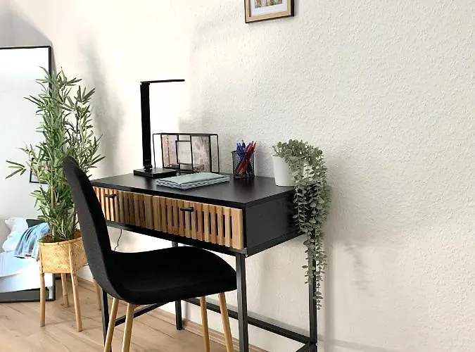 Lejlighed Bright & For 4 Incl Workspace Bochum